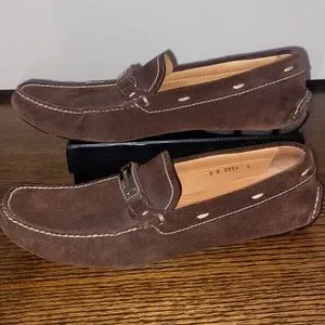 Prada | Shoes | Authentic Prada Mens Brown Suede Driving  display picture 1